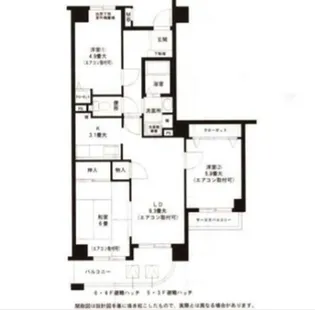 エムケイ・ドリーム笹野台【6階】の間取り