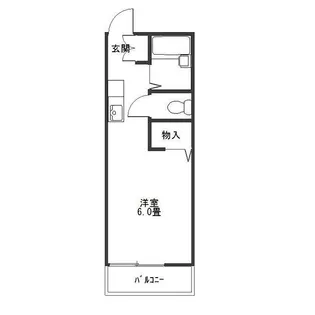 ハイツサンシャイン【2階】の間取り