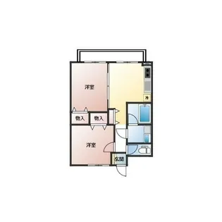 ケヤキの庄B棟【2階】の間取り