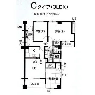 アーヴァイン山太【4階】の間取り