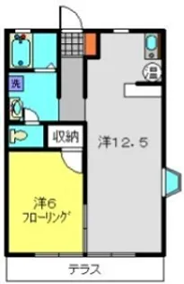 グランディール希望が丘A【2階】の間取り