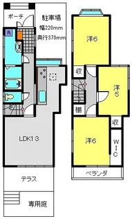 神奈川県横浜市瀬谷区阿久和南1丁目【一戸建】の間取り