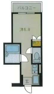 ヴァルト神(ヴァルトジン)【301号室】の間取り