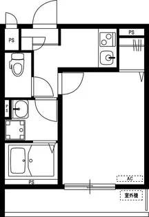リブリ・サンライズ和【1階】の間取り