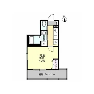 プラシード瀬谷【1階】の間取り