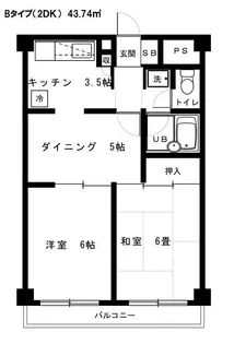グランドエル山太【4階】の間取り