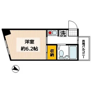 メゾンベジタブル【405号室】の間取り