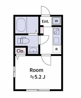 クレストコート希望ヶ丘【102号室】の間取り