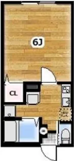 Ambition南栗原【305号室】の間取り