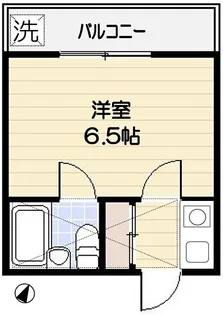 ハイツフローレス【202号室】の間取り