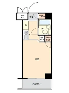 日神パレステージ鶴ケ峰【2階】の間取り