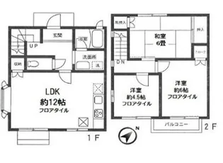 メルベーユ弥生台 A棟1【1階】の間取り