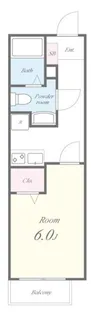 ネオ・ドミール【1階】の間取り