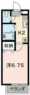 カーサルナ【102号室】の間取り