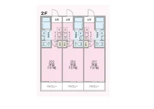 ブランペルル【2階】の間取り