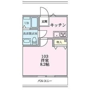 Maison Lien【103号室】の間取り