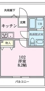 Maison Lien【102号室】の間取り