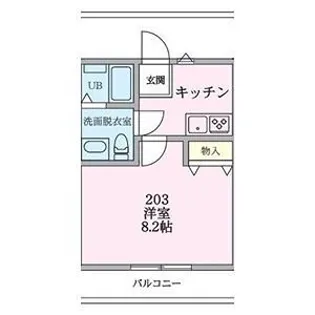 Maison Lien【203号室】の間取り
