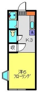 T.Oコーポ【201号室】の間取り