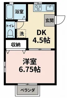 アンシャンテ【207号室】の間取り