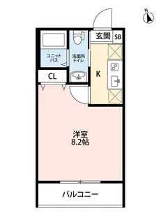 三ツ境ヒルズ【2階】の間取り
