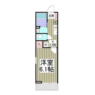 リポス瀬谷B棟【1階】の間取り