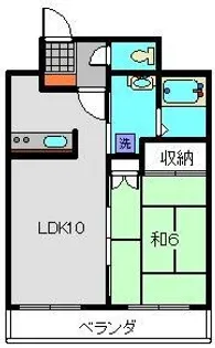 睦 本社ビル【4階】の間取り