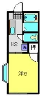 広井荘【101号室】の間取り