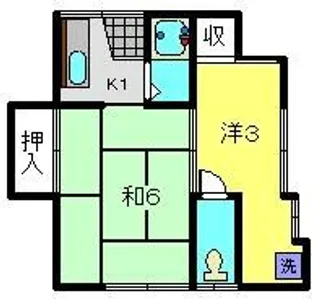 寺谷II和【1階】の間取り