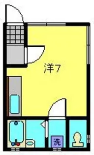 山田ハイツ【101号室】の間取り