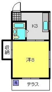 サンビレイ6【1階】の間取り