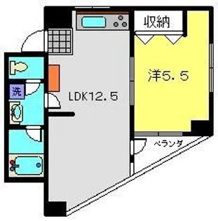 クレインヒル【3階】の間取り