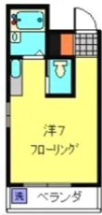 中野第2ビル【5階】の間取り