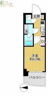 グリフィン川崎・西口参番館【1009号室】の間取り