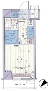 ルーブル東蒲田【7階】の間取り