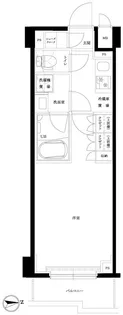 ルーブル横濱矢向【5階】の間取り