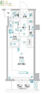 セジョリ横浜鶴見Ⅲ【9階】の間取り