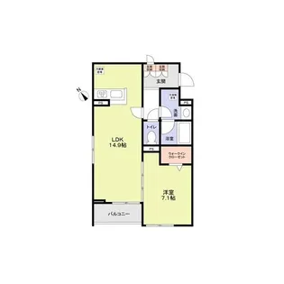 K・LaMer【1階】の間取り