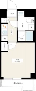 GENOVIA横浜鶴見市場skygarden【6階】の間取り