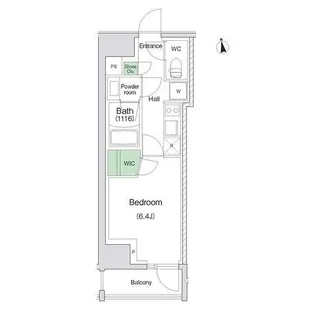 スタイリオ川崎【7階】の間取り