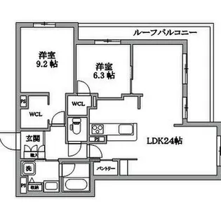 GRANSTRADA【4階】の間取り