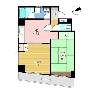 リバーサイド・サイトー【3階】の間取り