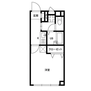 アンプルール フェール MANA【1階】の間取り