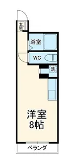 ローヤルヒルズ【302号室】の間取り