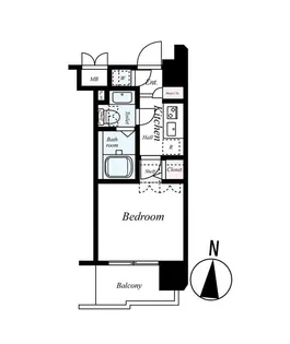 ヴェルステージ川崎【905号室】の間取り