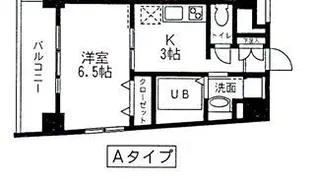 メゾン・デン・ウエスト【2階】の間取り