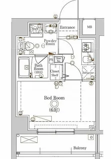 ラフィスタ川崎大師II【8階】の間取り