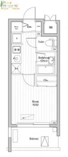 大森海岸レジデンス【6階】の間取り