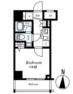 ラフィスタ川崎大師II【402号室】の間取り