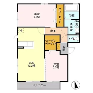 GFスクエア【3階】の間取り